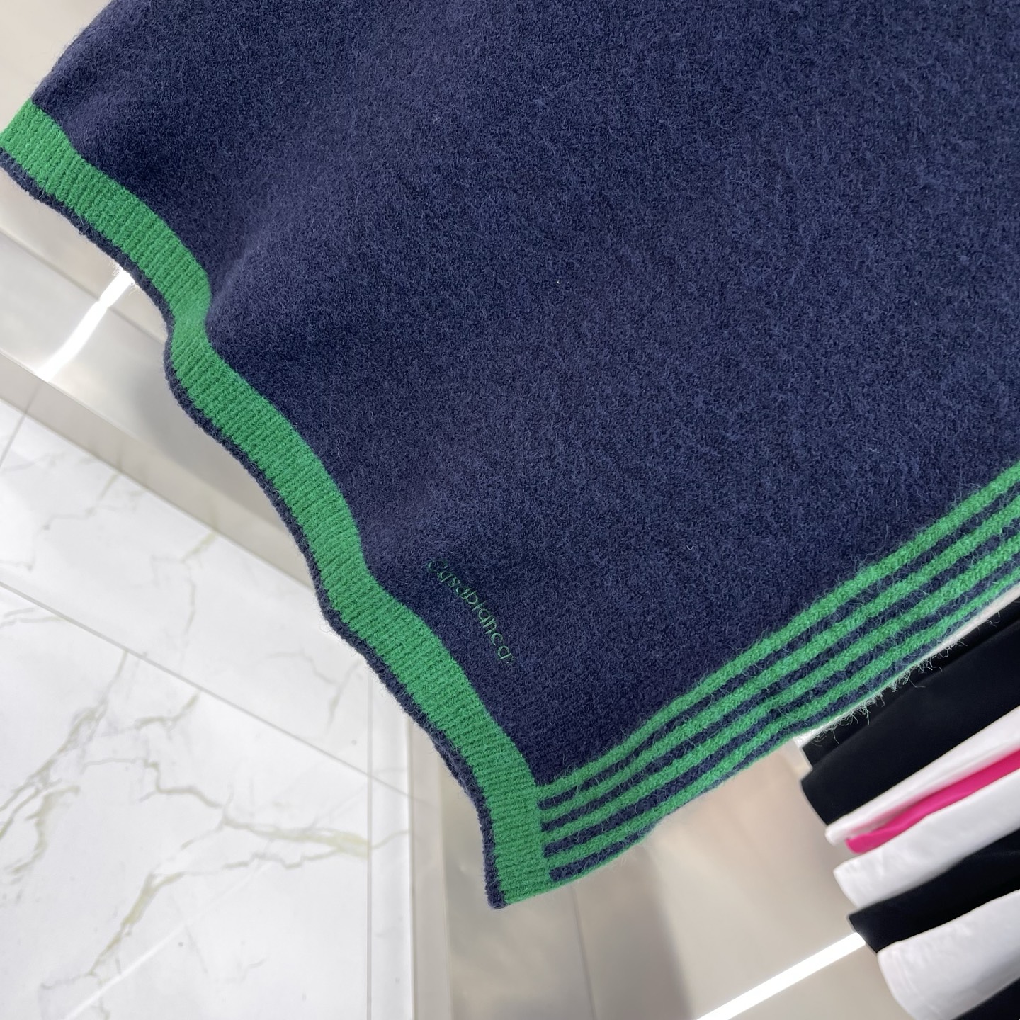 Casablanca Clubhouse Knit Zip Polo Set - Image 8