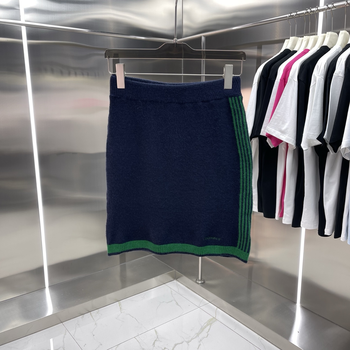 Casablanca Clubhouse Knit Zip Polo Set - Image 6