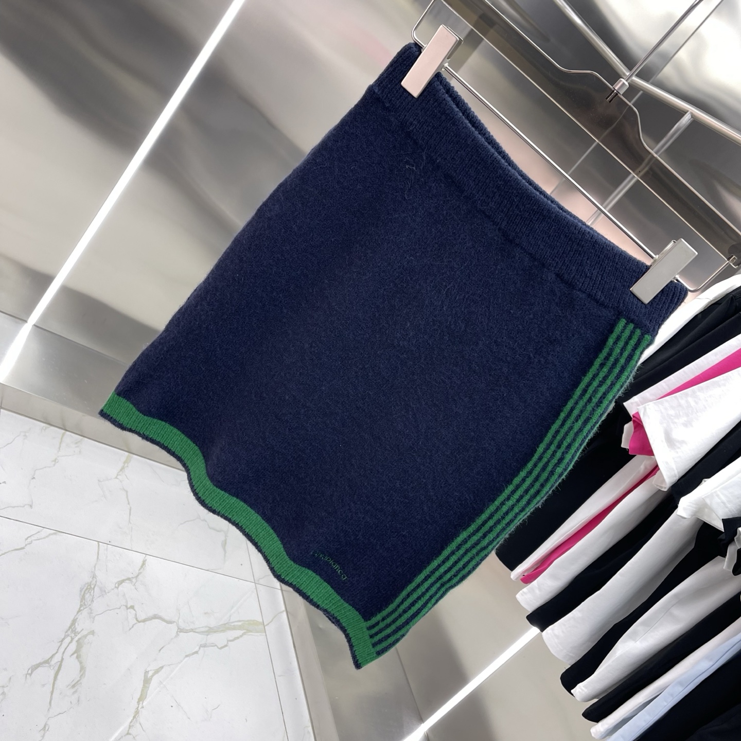 Casablanca Clubhouse Knit Zip Polo Set - Image 7