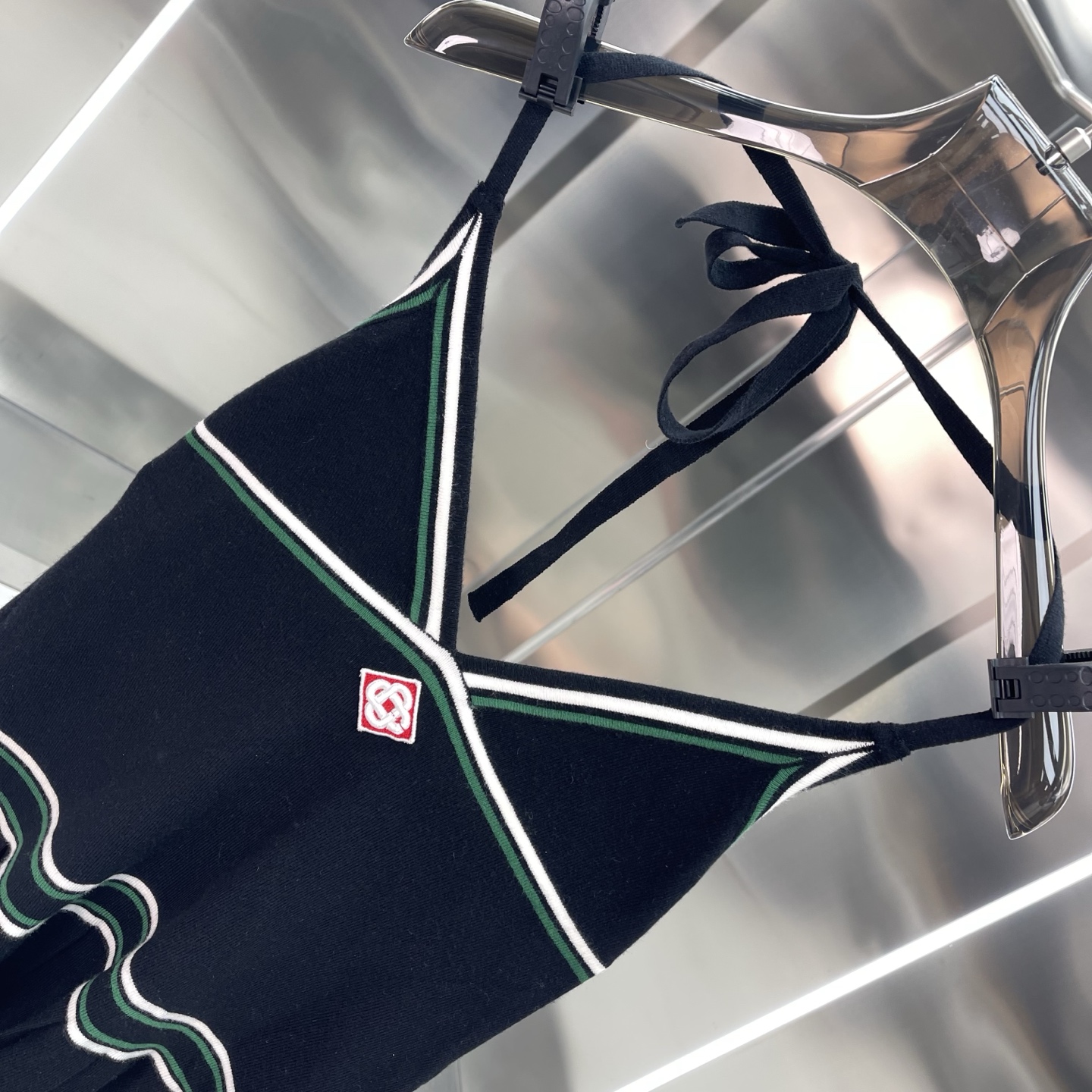 Casablanca-Noir-Monogram-Tennis-Dress - Image 3