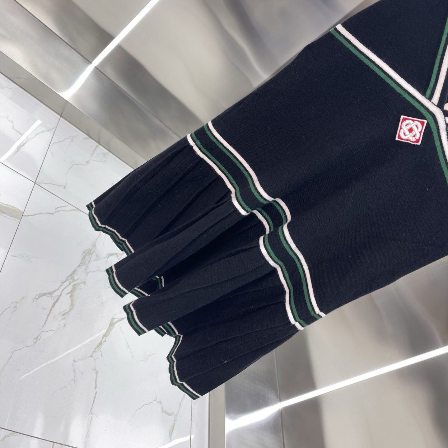 Casablanca-Noir-Monogram-Tennis-Dress - Image 4