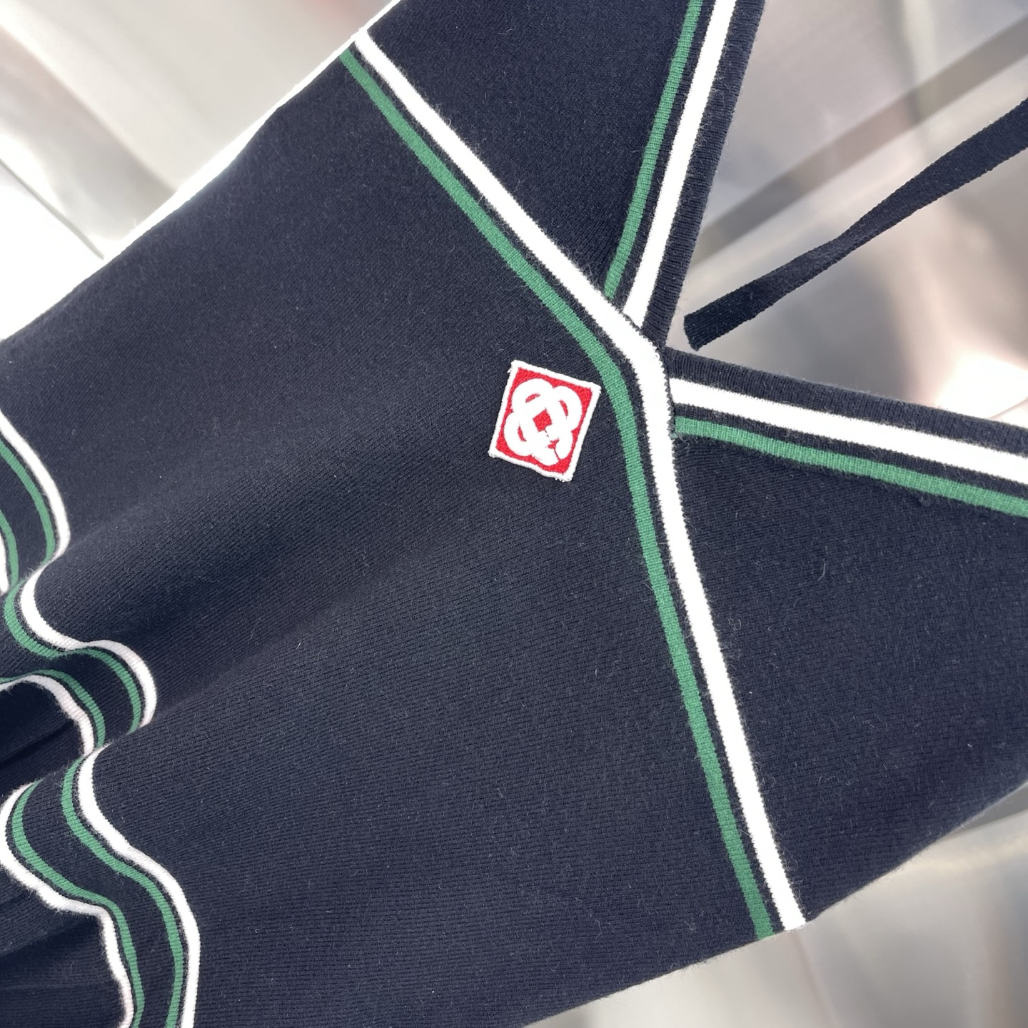 Casablanca-Noir-Monogram-Tennis-Dress - Image 5