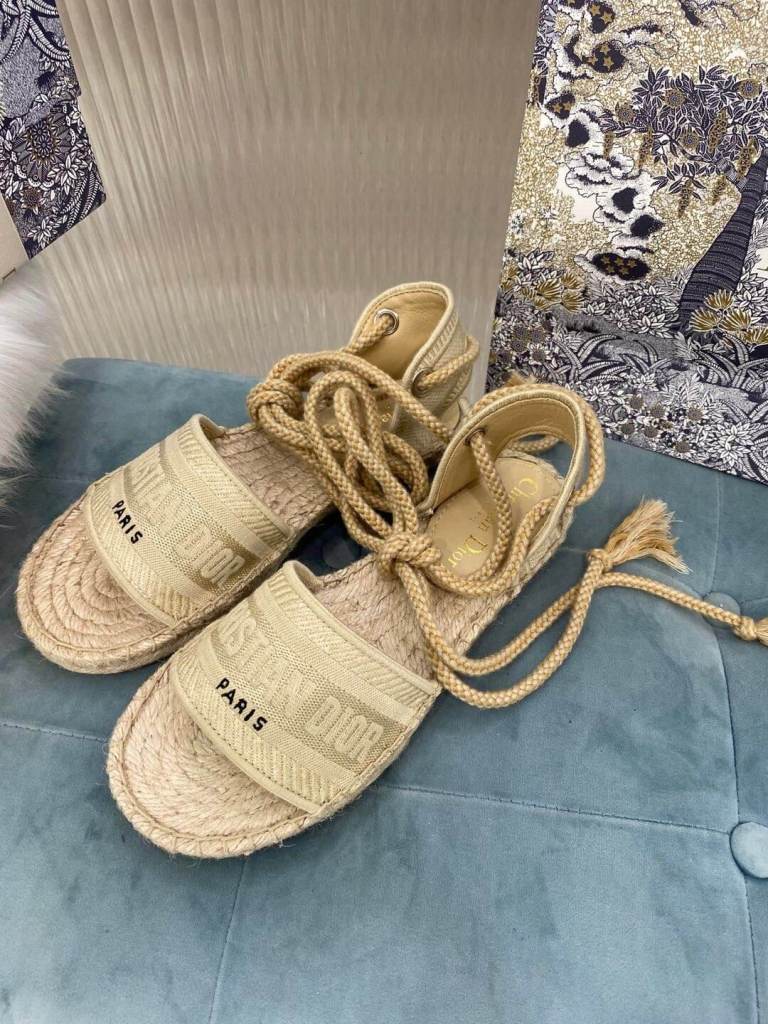 Christian Dior Dark Beige Summer Sandal