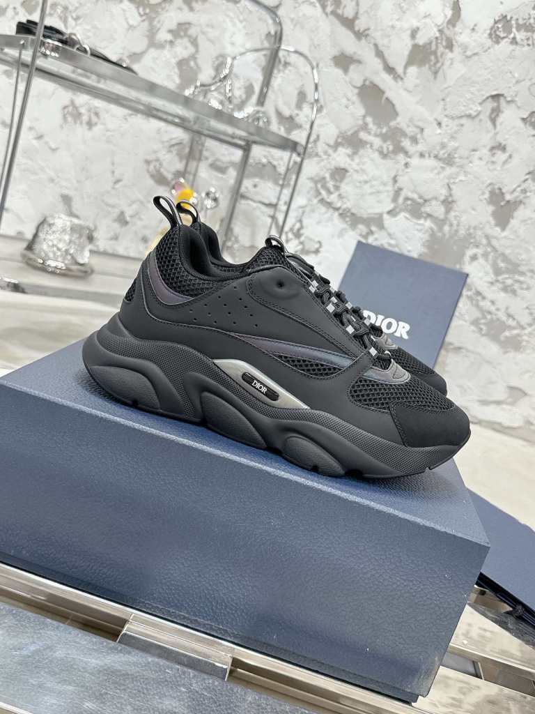 Dior B22 Iridescent Shadow Runner Sneakers