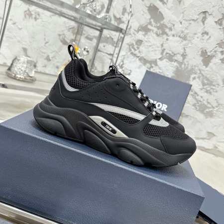 Dior B22 Light Blackout Corc Sneaker