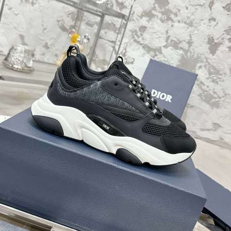Dior B22 Monochrome Flow Runner Sneakers