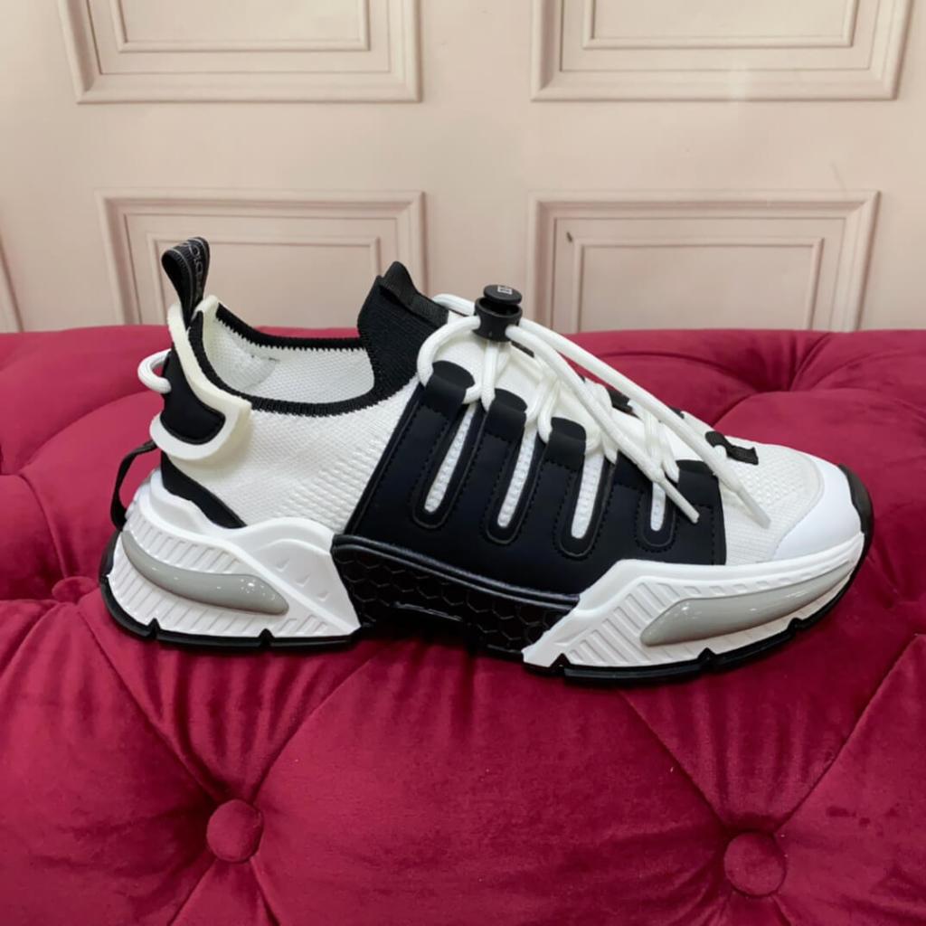 Dior B22 Velocity Black&White Runner Sneakers