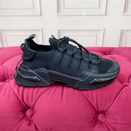 Dior B22 Velocity Triple Black Runner Sneakers