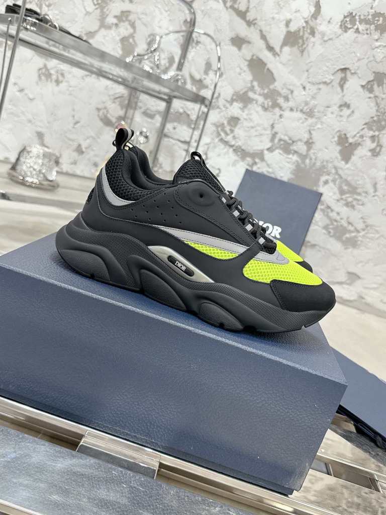 Dior B22 Volt Mesh Runner Sneakers