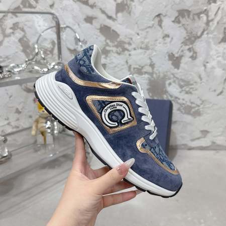 Dior Motion Oblique Retro Runner Blue/White