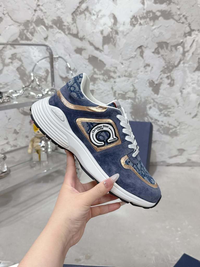Dior Motion Oblique Retro Runner Blue/White