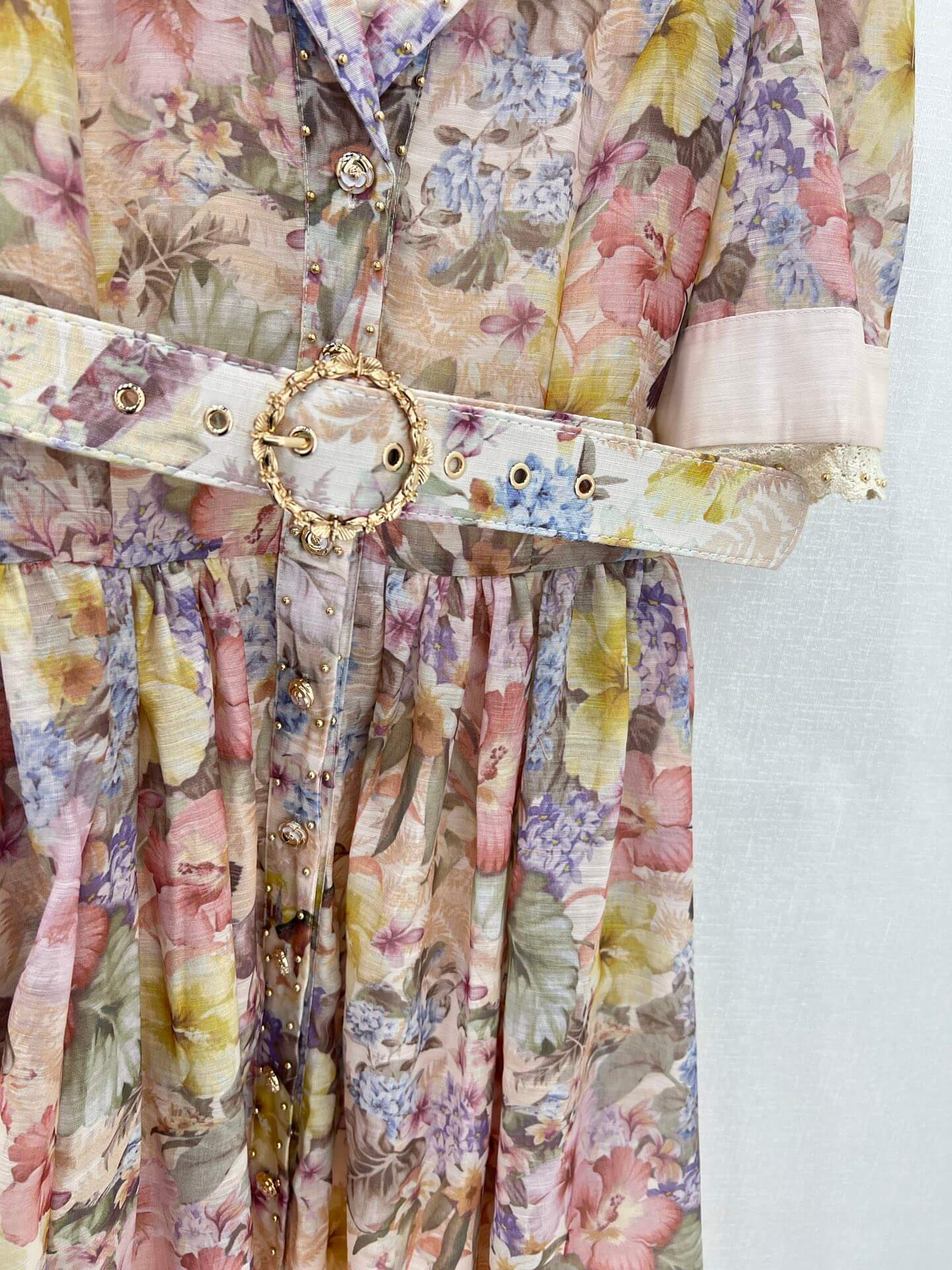 Zimmermann Floral Print Midi Shirt Dress - Image 5