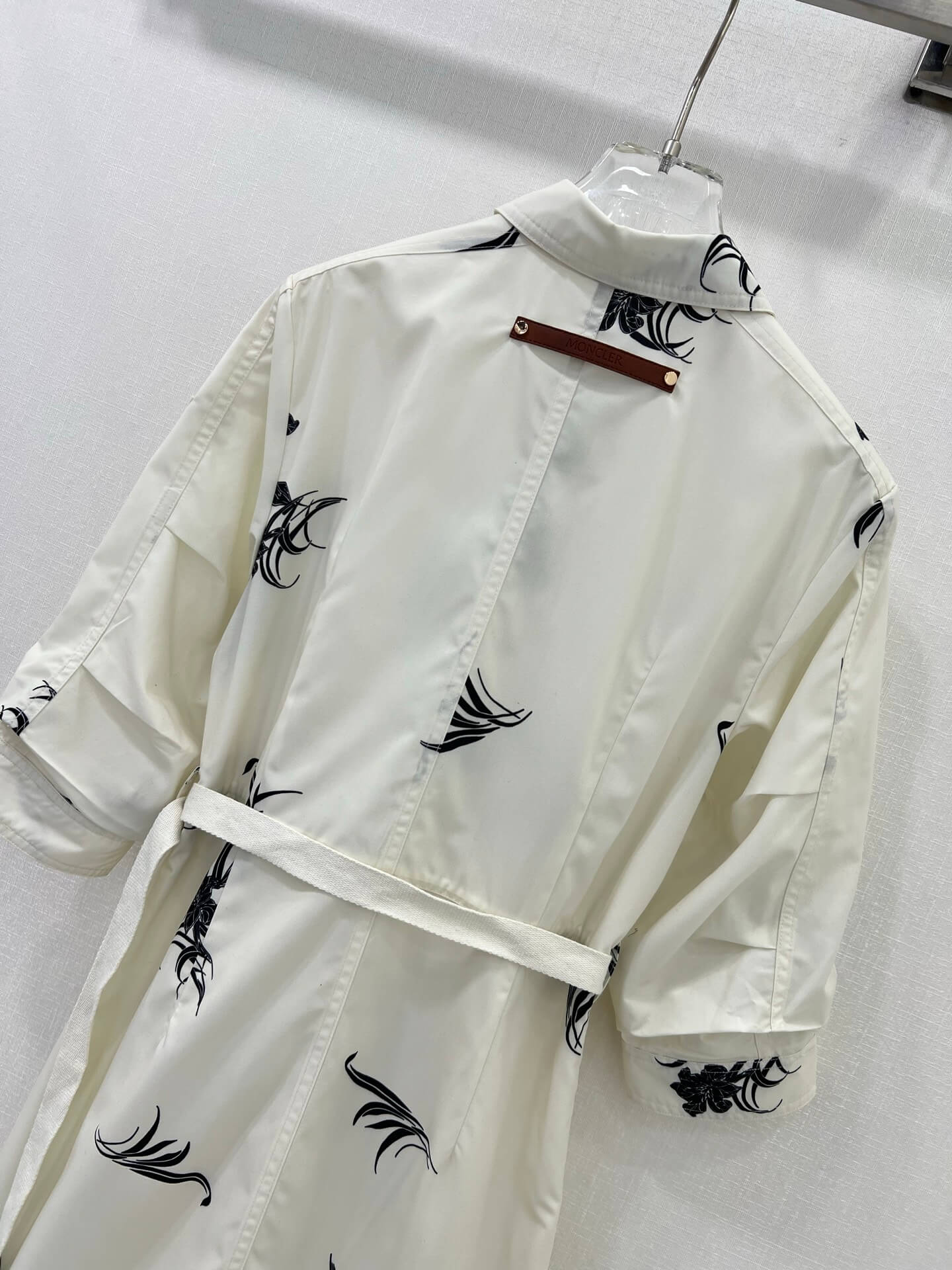 Moncler Floral Print Cotton Shirt Dress - Image 19