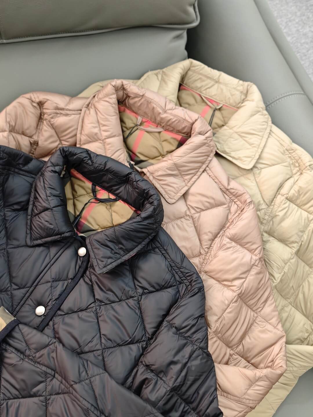 Burberry Dalry Quilted Jacket in Black - Image 4
