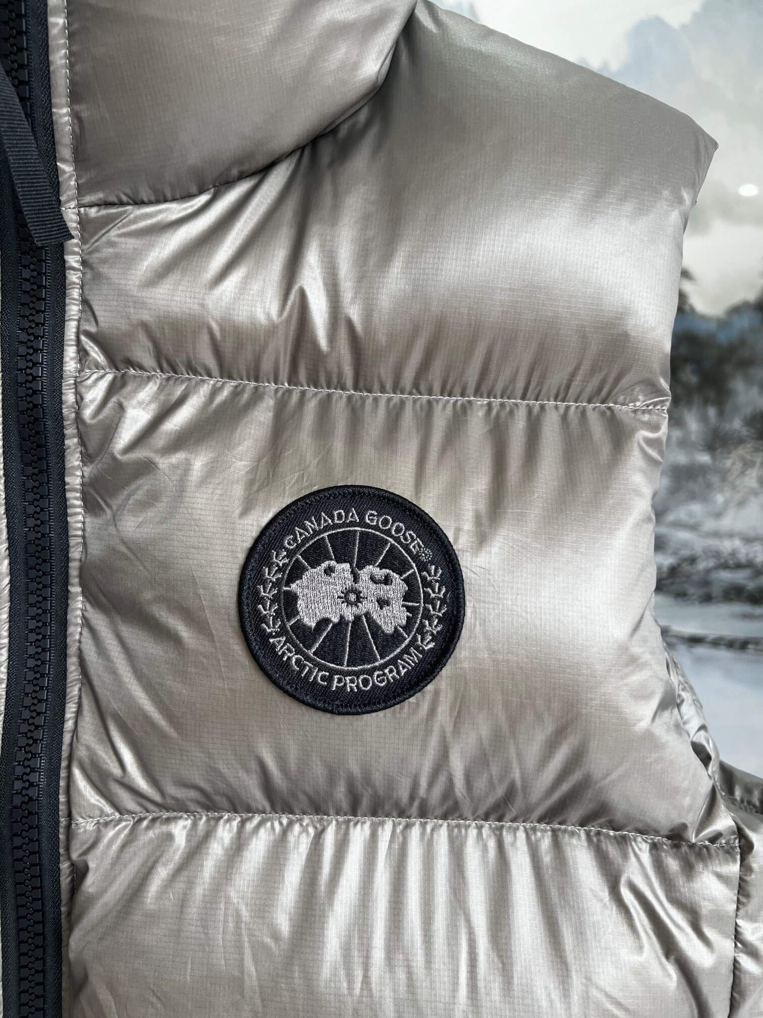 Canada Goose Cypress Women's Puffer Down Vest- Smokey Sage - Image 3