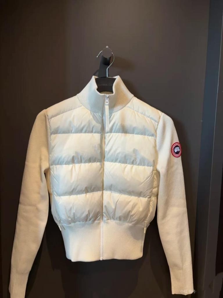 Canada Goose HyBridge collar knitted splicing down jacket