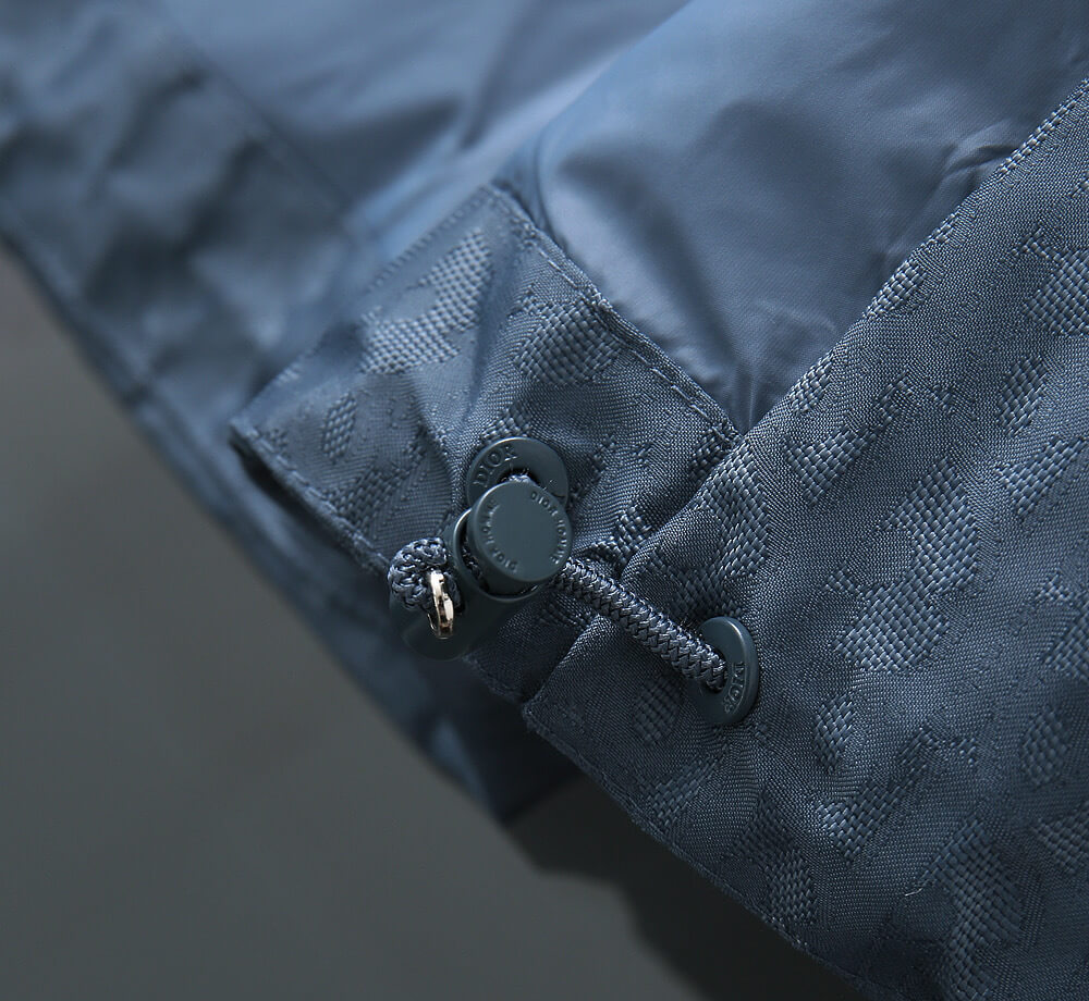 Dior Oblique Lightweight Puffer Vest- Blue - Image 9