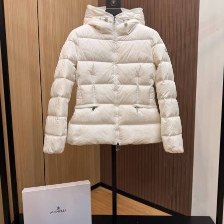 Moncler Avoce Women's waist-hugging down jacket-White