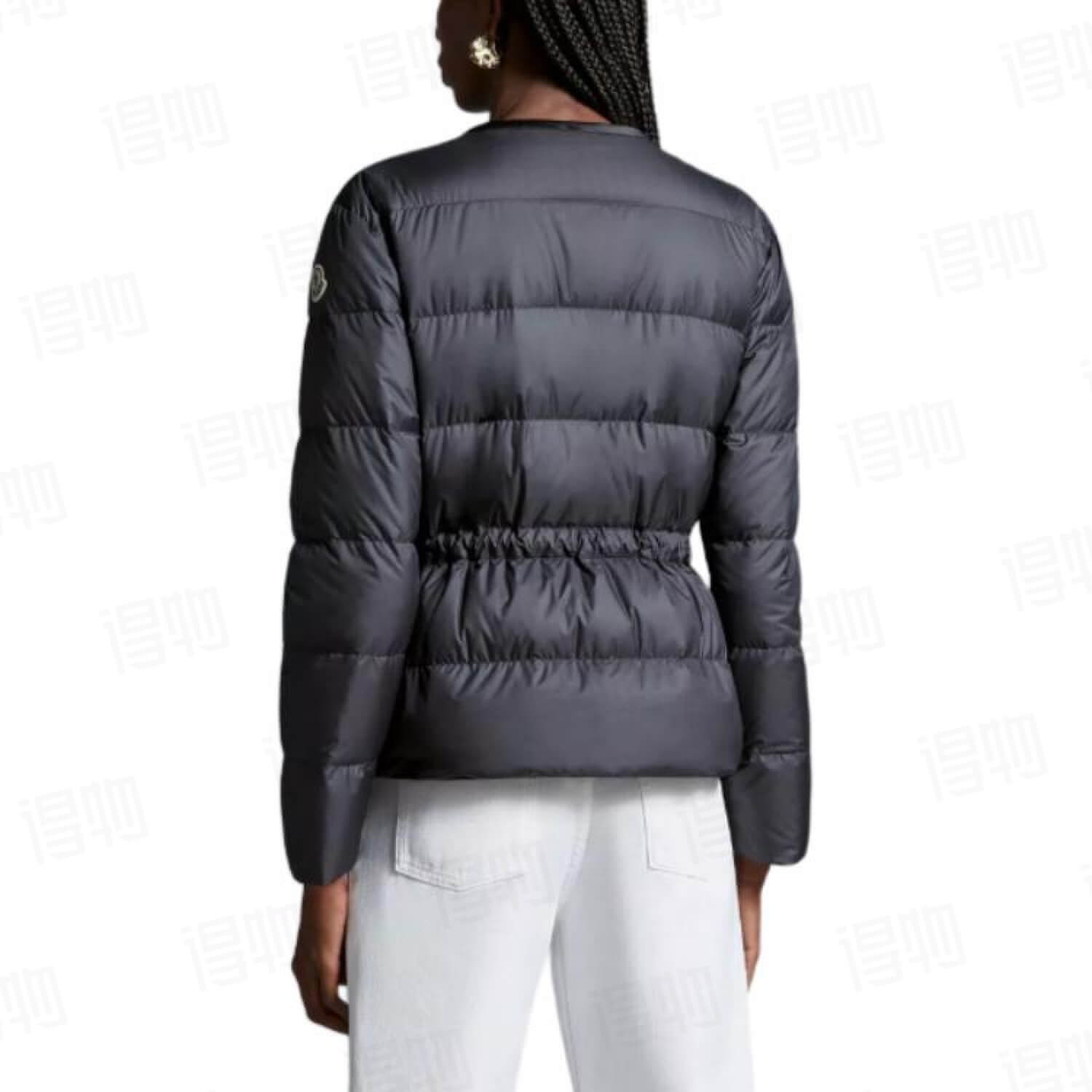 Moncler Echione Short Down Jacket-Black - Image 10
