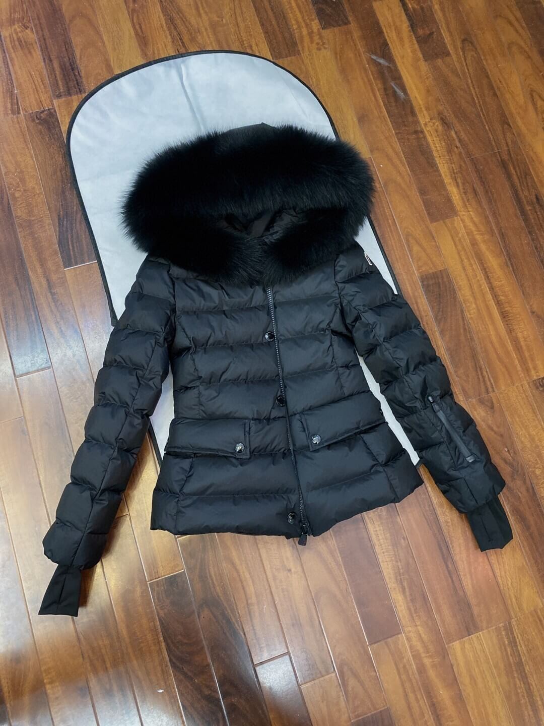 Moncler Grenoble Armonique Giubotto Jackets- Black