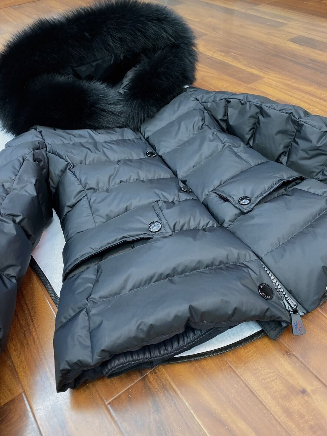Moncler Grenoble Armonique Giubotto Jackets- Black - Image 6