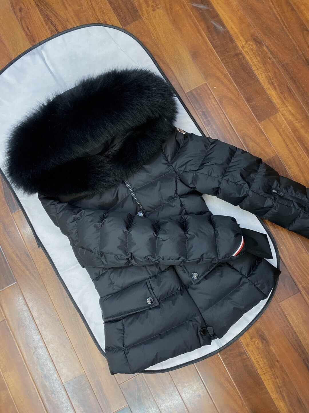 Moncler Grenoble Armonique Giubotto Jackets- Black - Image 7
