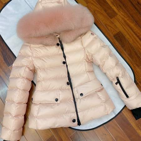 Moncler Grenoble Armonique Giubotto Jackets- Pink