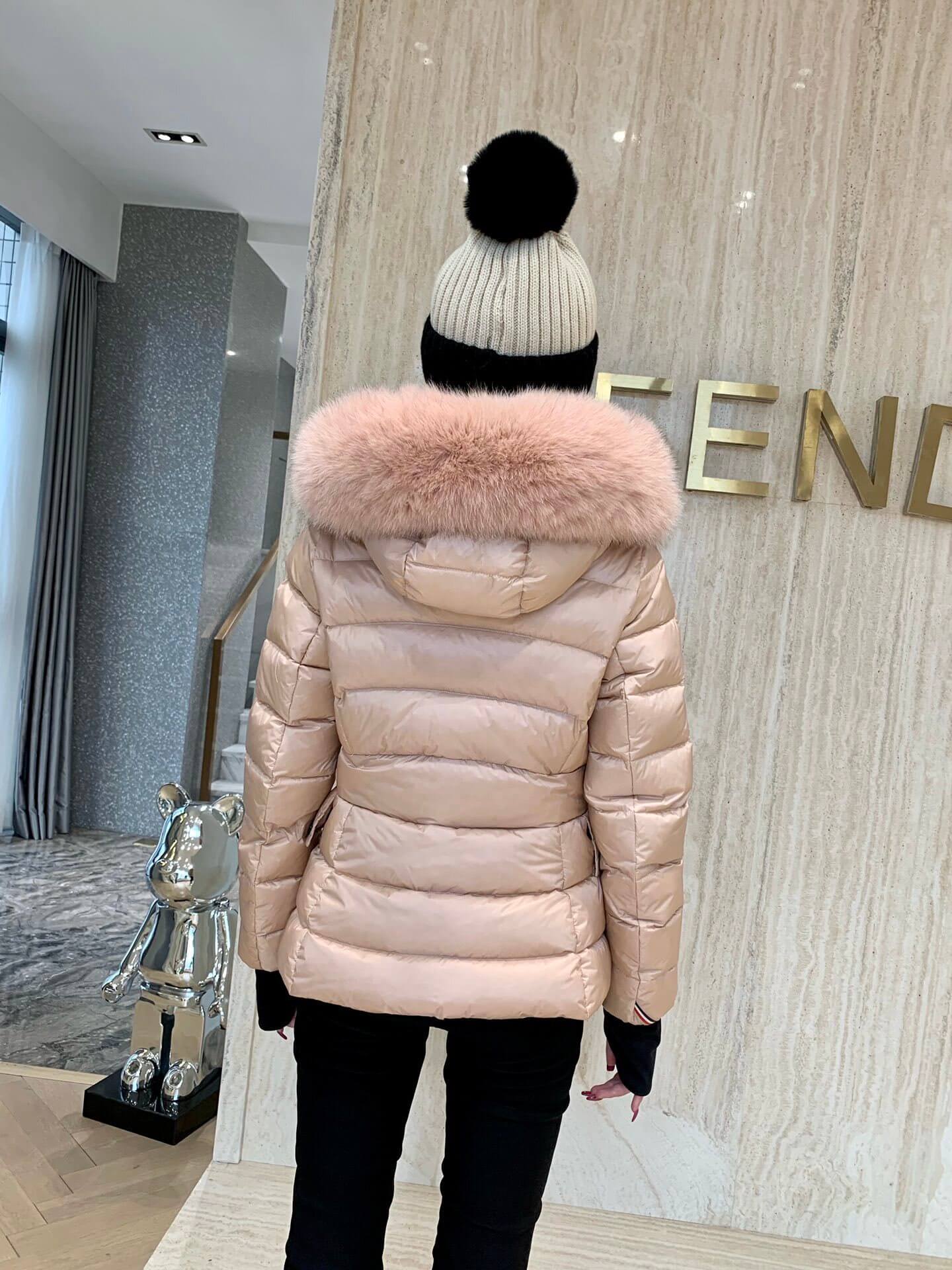 Moncler Grenoble Armonique Giubotto Jackets- Pink - Image 11