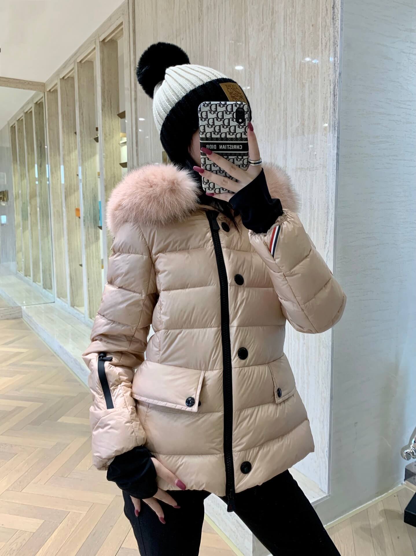 Moncler Grenoble Armonique Giubotto Jackets- Pink - Image 10