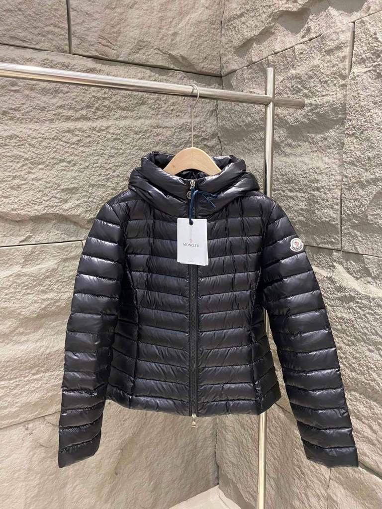 Moncler Ige Quilted Hooded Down Jacket- Black