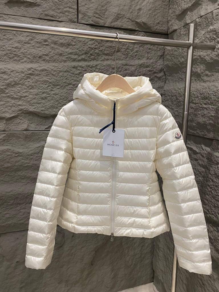 Moncler Ige Quilted Hooded Down Jacket- Light Beige