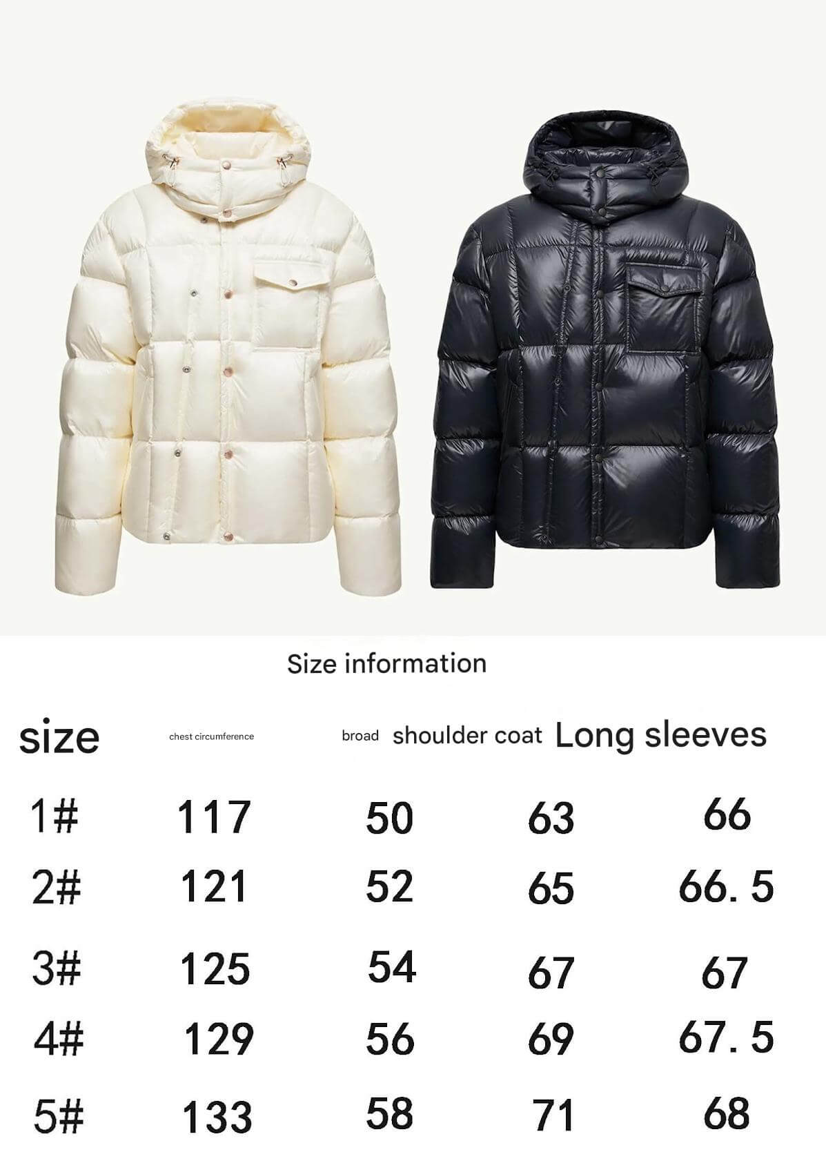 Moncler Serfanto Hooded Short Down Jacket- White Ivory - Image 11