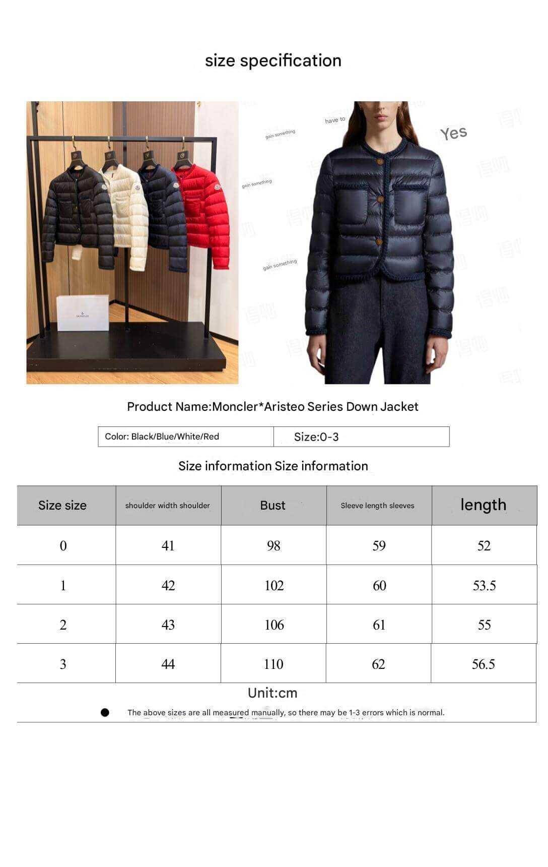 Moncler Women's Chanel style down jacket- Red - Image 8