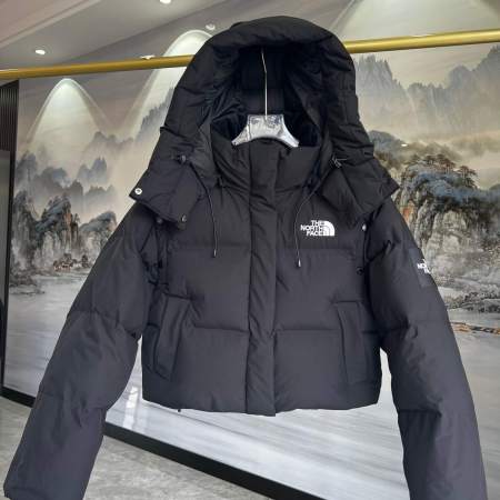 North Face Novelty Nuptse Detachable RDS Down Jacket- Black