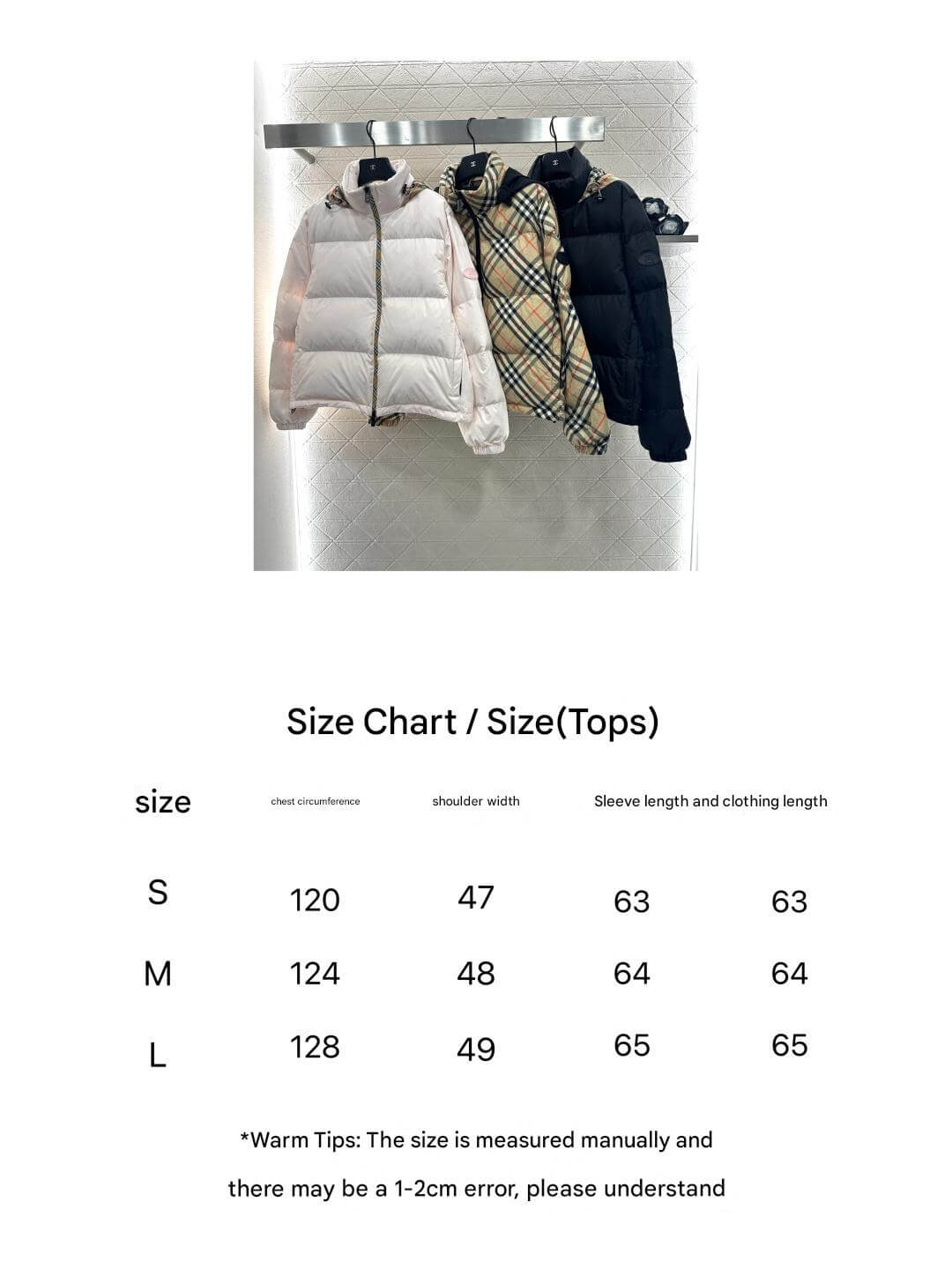 Burberry Checker-tape Snowdon Padded Down Jacket- White - Image 3