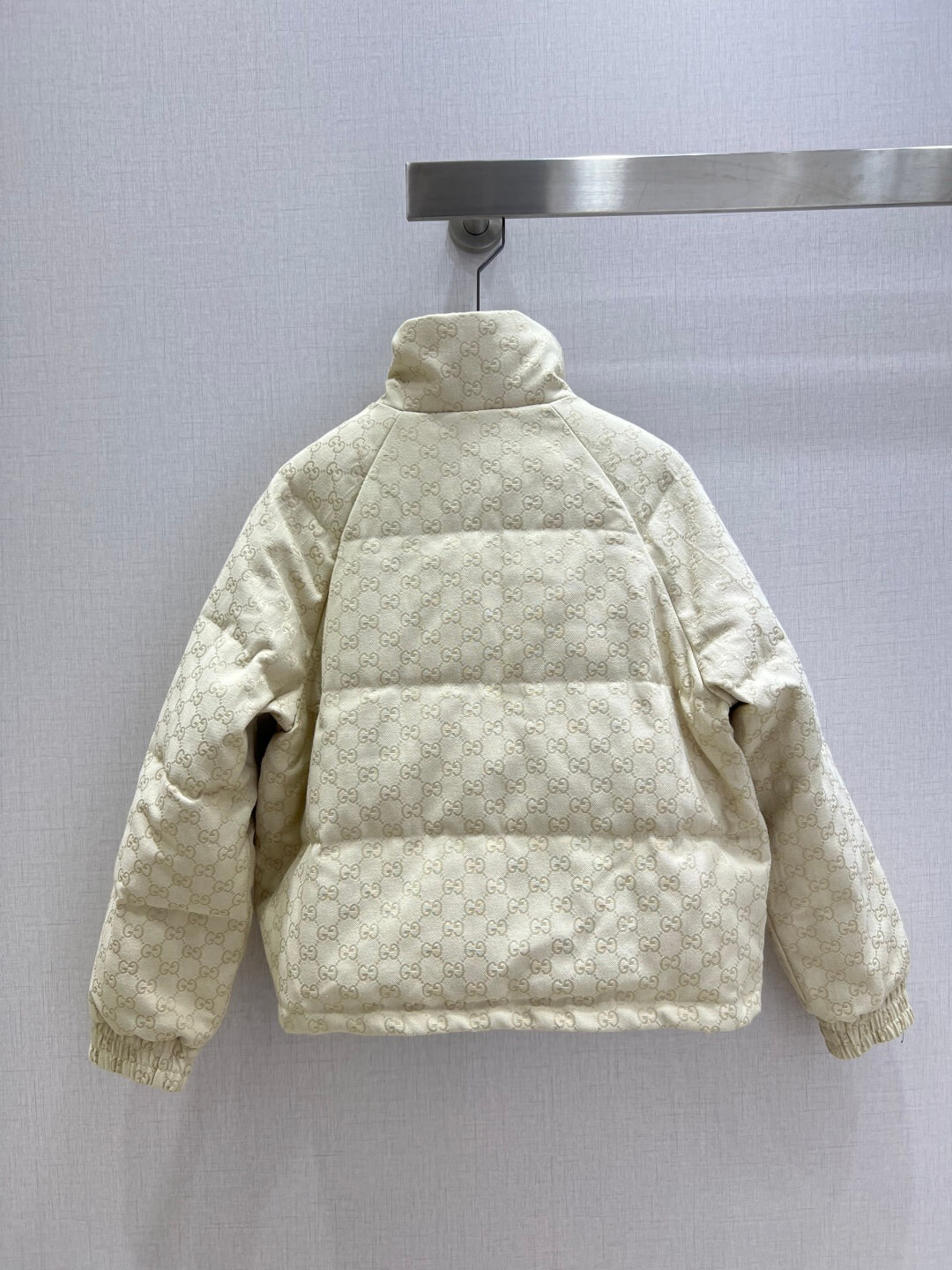 GG canvas women's down jacket- Off-White - Image 8