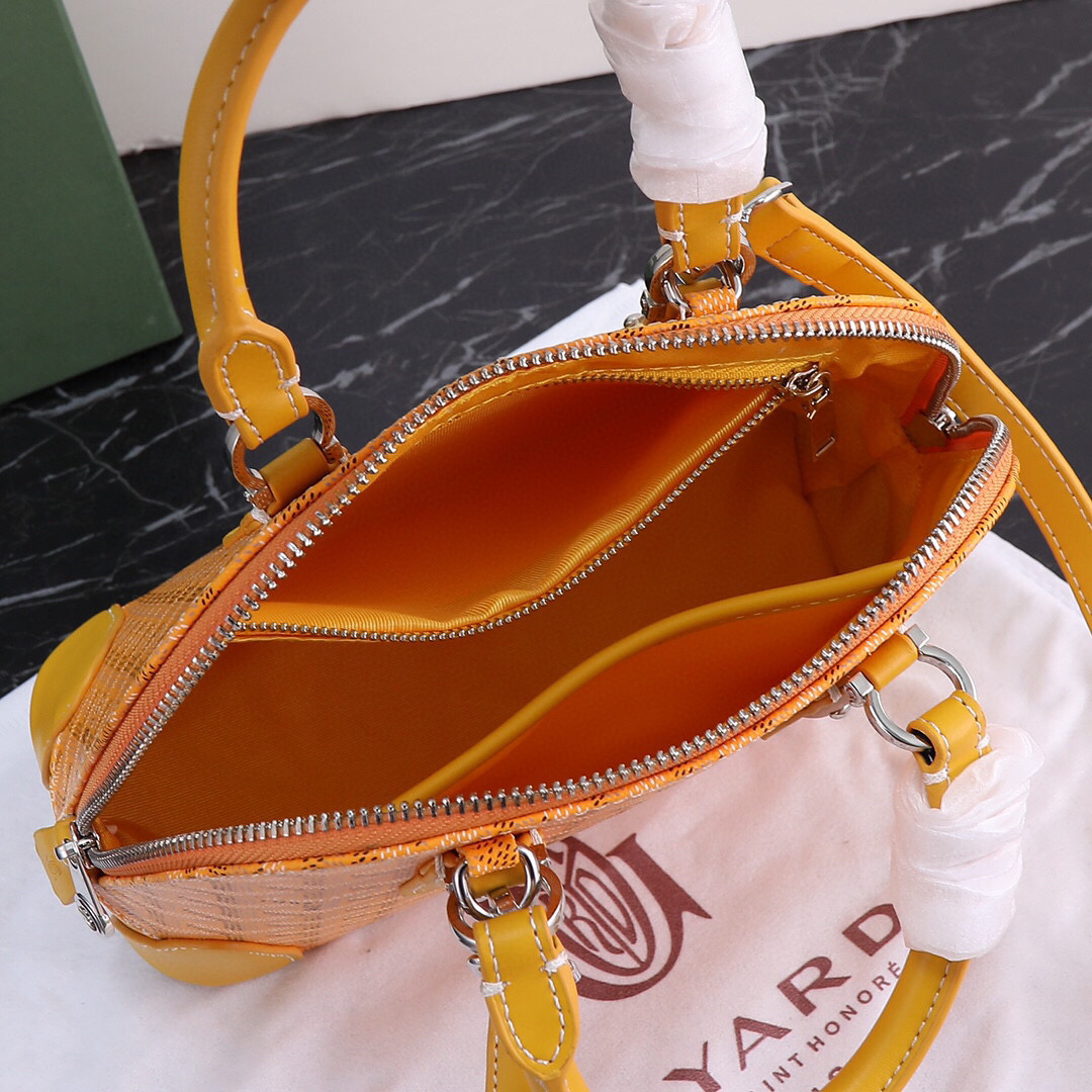 Goyard Yellow Vendôme Mini Tote Bag - Image 5