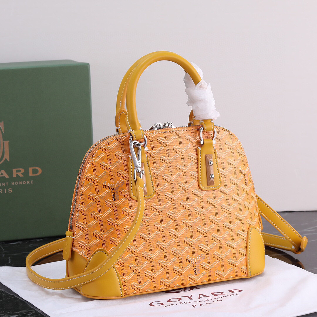 Goyard Yellow Vendôme Mini Tote Bag - Image 4