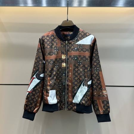 Louis Vuitton Monogram Bandana Bomber Jacket.