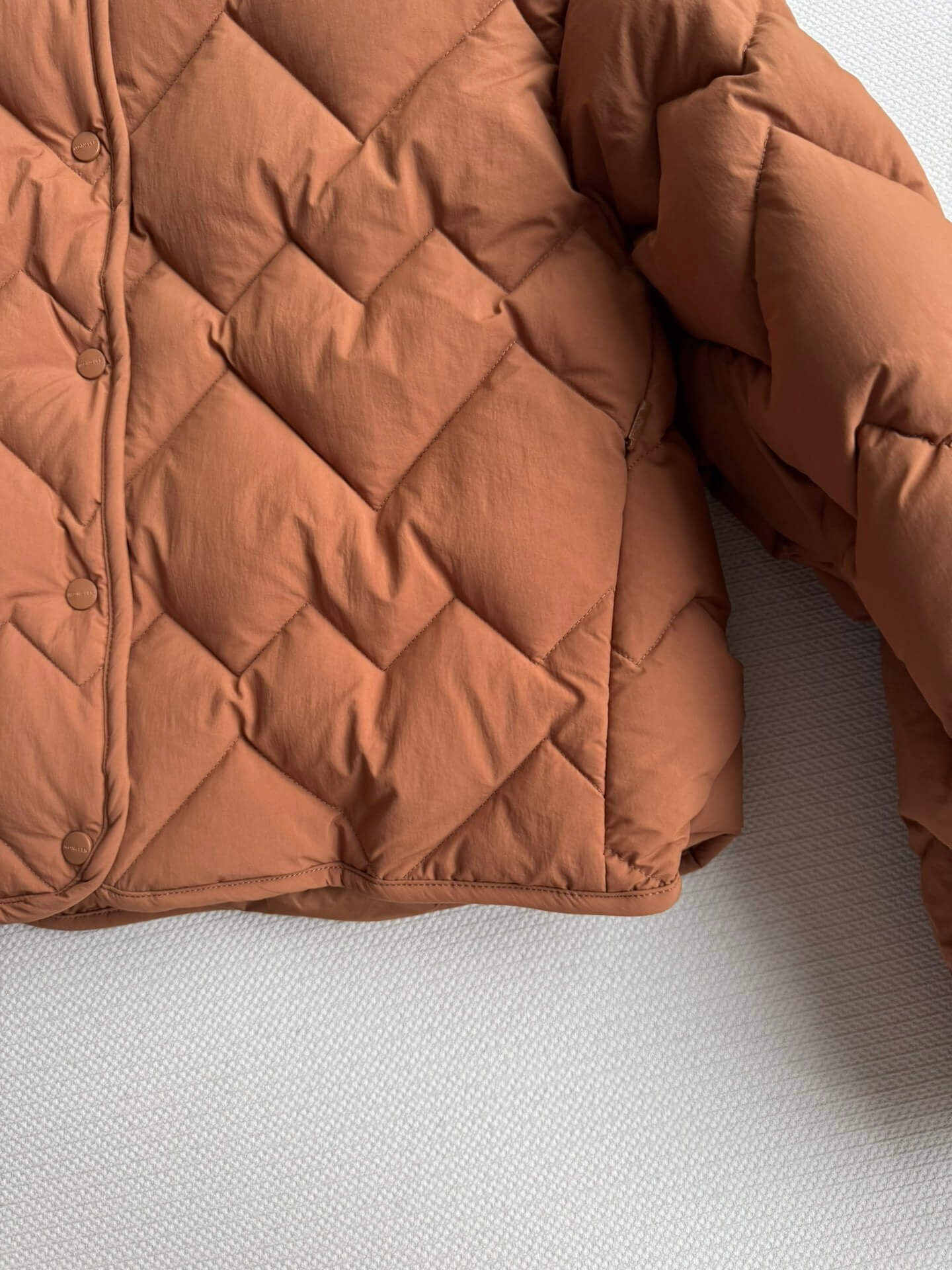 Moncler Senevee Women's down jacket- Brown - Image 8