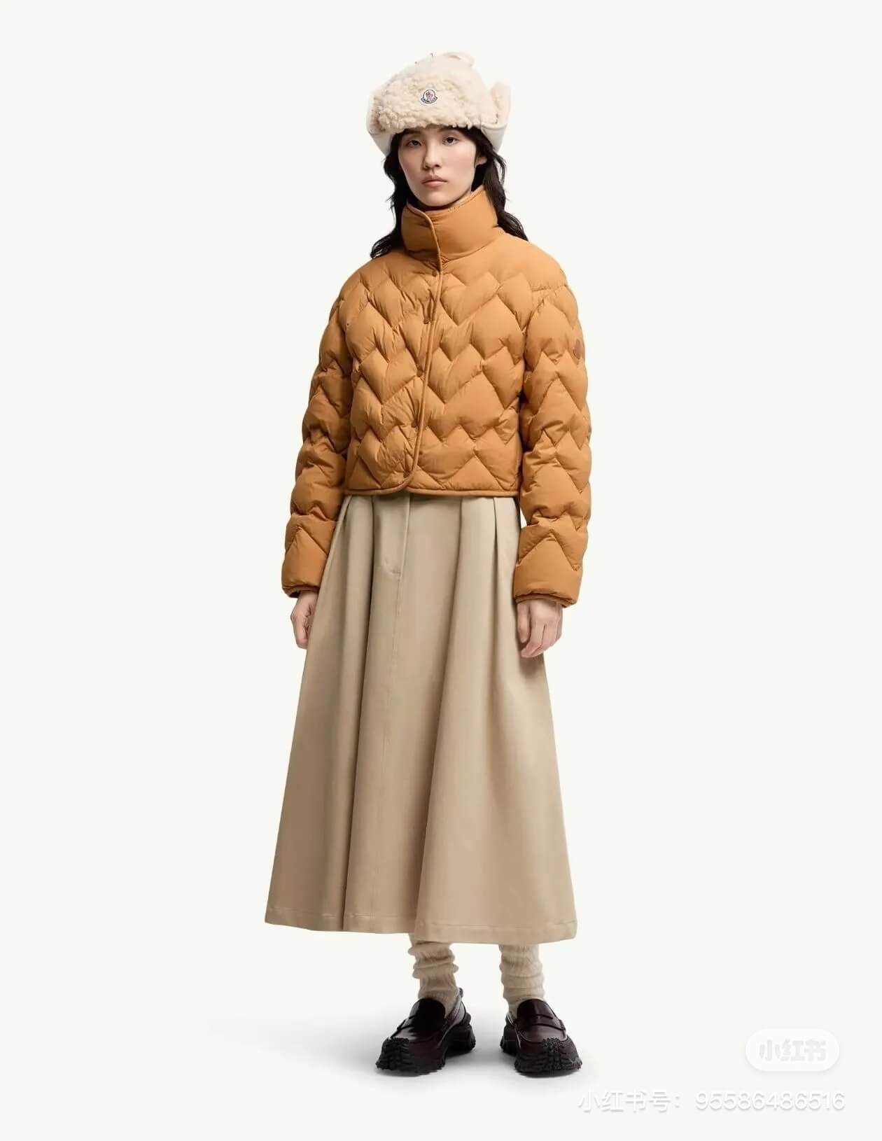 Moncler Senevee Women's down jacket- Brown - Image 10