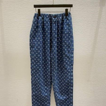 Louis Vuitton Monogram Denim Pants – Blue Wash