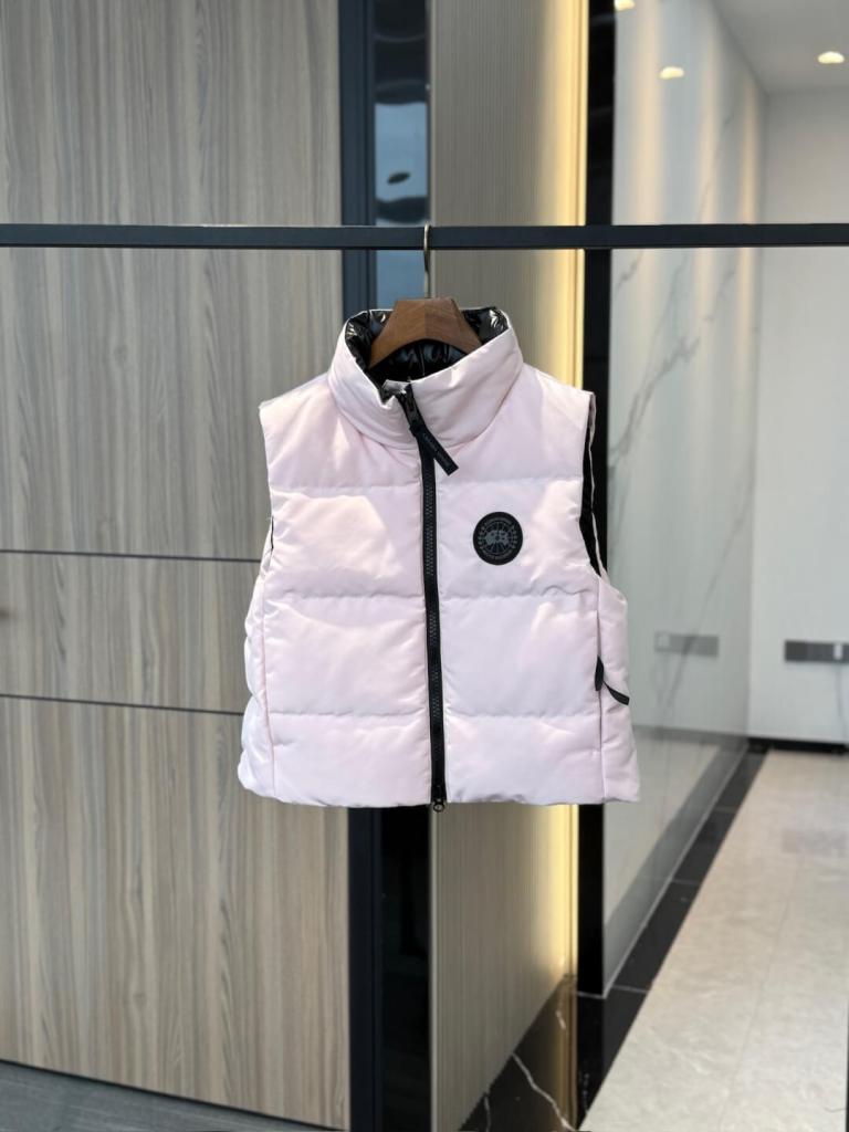Canada Goose Grandview Cropped Women's Vest- Light Pink