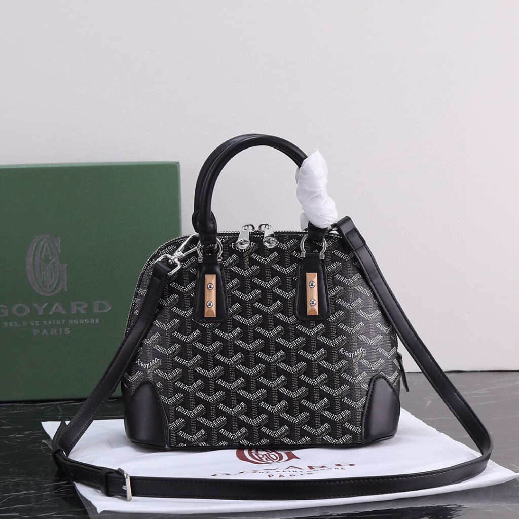 Goyard Black Vendôme Mini Tote Bag