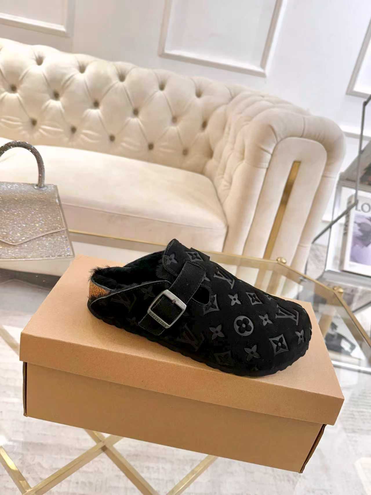 Louis Vuitton Black LV Cosy Flat Comfort Clog - Image 3
