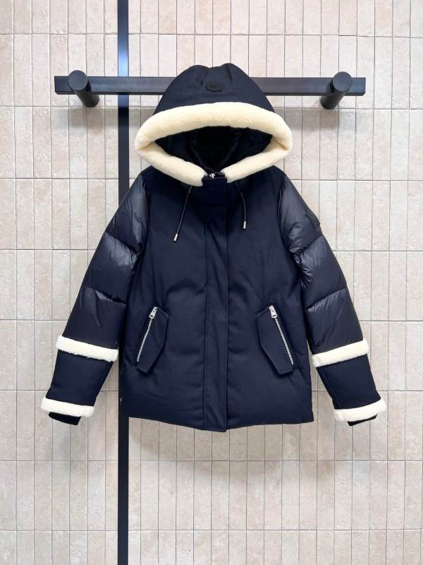 Mackage Cyrah Shearling Puffer women's down jacket- Black