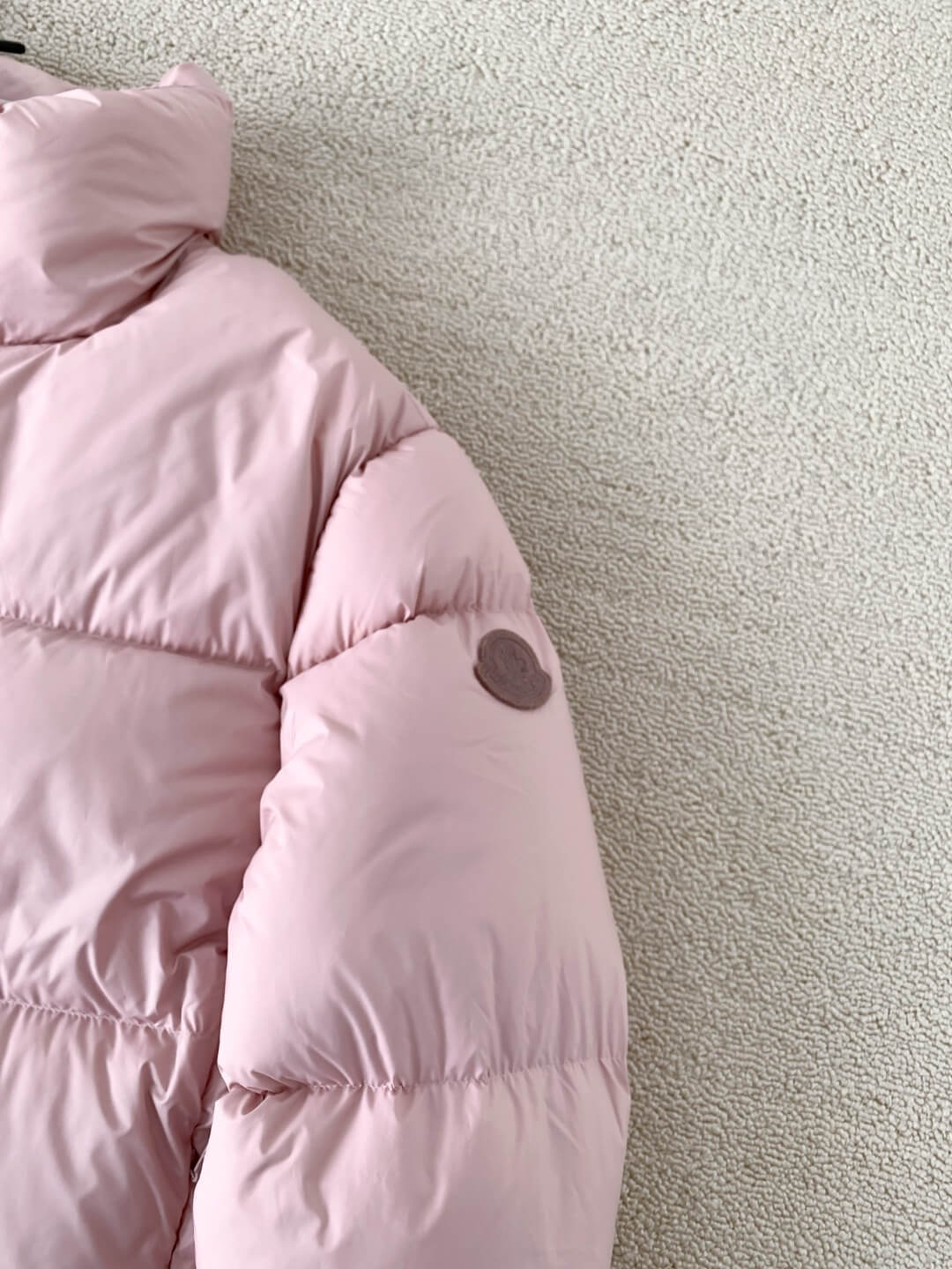 Moncler Anterne Short Down Jacket (Light Pink) - Image 6