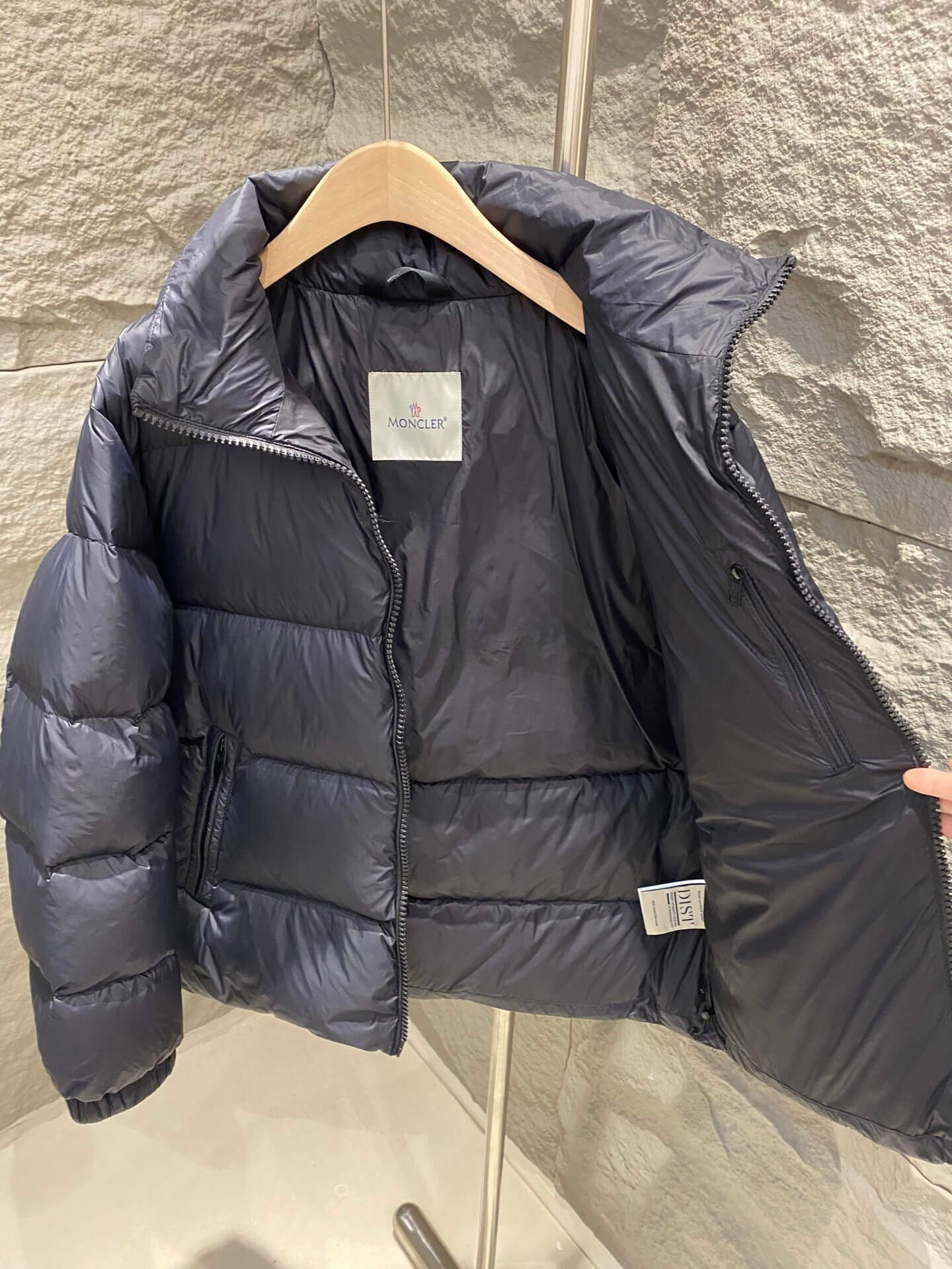 Moncler Citala Short Down Jacket- Black - Image 6