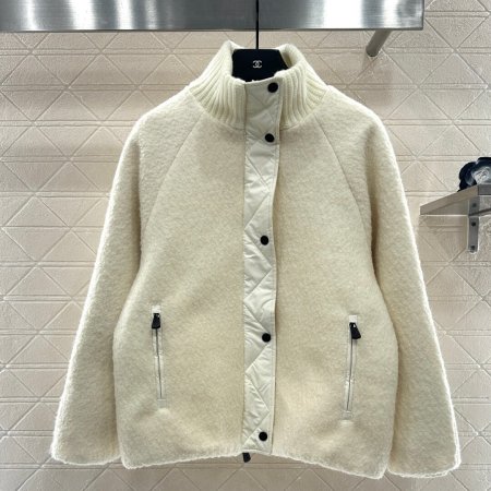 Moncler Grenoble Women's Down Jacket- Off-White