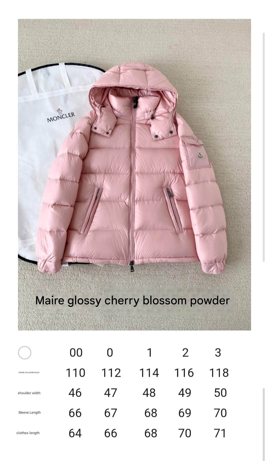 Moncler Maire High-quality Down Jacket- Pink - Image 13